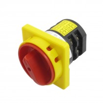 AC 380V 20A Latching NO NC 2 Position Cam Combination Changeover Switch