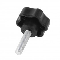 Plastic Start Shaped Screw on Mounting Clamping Knob Grip Handle