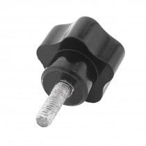 Replacement 4mm Male Thread Screw On Type Star Shaped Knob