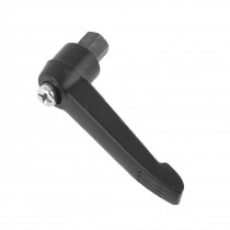 6mm x 8mm Female Thread Fixing Knob Adjustable Handle Black