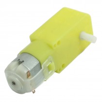 Smart Car Robot Plastic DC3V 50RPM Drive Gear Motor for Tire Wheel