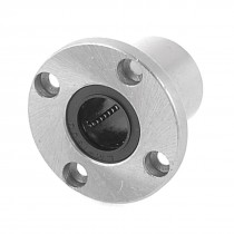 16mm Inner Dia 5mm Mount Diameter Linear Round Flange Bearing LMF16UU