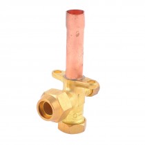 114mm Inlet Tri Way Straight Flare Tube Split Valve for Air Conditioner