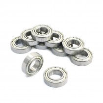 10 Pcs 6800Z 10 x 19 x 5mm Single Row Shielded Deep Groove Ball Bearings