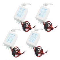 4pcs AC 85-265V DC 17V (3-5)x1W LED Strip Power Supply Driver Adapter