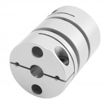 8mmx10mm Clamp Tight Motor Shaft 2 Diaphragm Coupling Coupler L44D34