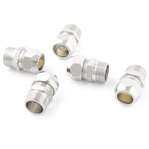 5 x 3/8" PT Male Thread to 12mm Pipe Air Pneumatic Quick Coupler Connector