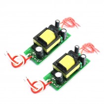 2pcs AC 85-265V DC 17V E27 (7-12)x1W LED Power Supply Driver Converter