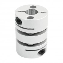 8mmx10mm Clamp Tight Motor Shaft Connector Coupling Joint L26mm D26mm