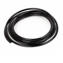 5 Meter 16.4Ft 10 x 6.5mm Pneumatic Air PU Hose Pipe Tube Black