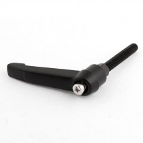 15/64" Diameter 1 3/8" Long Threaded Adjustable Clamping Lever Handle