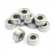 10Pcs 4 x 9 x 4mm Metal Shields Deep Groove Radial Ball Bearings 684ZZ