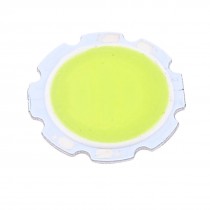 6000K 5Watt Pure White Round COB SMD LED Bead Lamp Chip Light 90LM