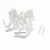 RC Airplane Repair Parts 15mm x 2mm Stainless Steel Round Rod 40 Pcs