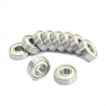 6000Z 10mm x 26mm x 8mm Sealed Deep Groove Radial Ball Bearings 10 Pcs