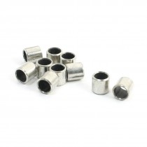 10 Pcs Plain Oilless Bearing Sleeves Composite Bushing 6mm x 8mm x 8mm