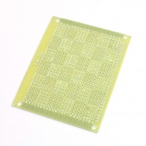 90mm x 70mm Single Side Copper Cover PCB Circuit Board Stripboard Beige