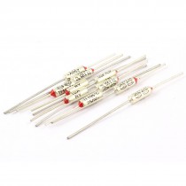 10 Pcs 250VAC 10A TF 195 Degree Celsius Cutoffs Temperature Thermal Fuse