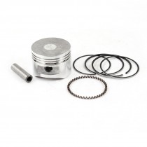 Engine 39 x 28mm Piston Pin Sealing Ring Set for Air Compressor Silver Tone