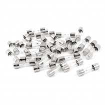 30 Pcs Electron Component 3.15A 6A 10A Glass Fuse Tube 5 x 20mm