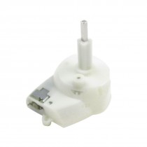 DC 6V 26RPM Rotated Speed 2 Pin Terminals Plastic Top Geared Motor for DIY Robot