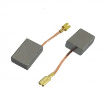 2 Pcs 15mm x 11mm x 5mm Carbon Brushes for Makita 9553NB 9556NB
