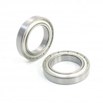 2Pcs 6907Z Single Row Shielded Deep Groove Radial Ball Bearings 35 x 55 x 10mm