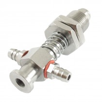 11mm Joint Dia Vacuum Suction Cup Barb Fitting Connector Adapter M12 L53