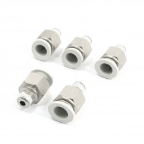 3 8" Thread 10mm Tube Push in Connect Male Air Compressor Quick Fittings 5pcs