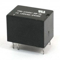 DC 24V Coil Contact 1A 24VDC/120VAC 6 Pin SPDT Mini Power Relay