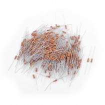 1/4W 250V 22K Ohm Axial Carbon Film Resistor 500 Pcs