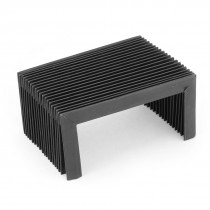 Synthetic Rubber 20cm x 16cm x 7.5cm Foldable Dust Cover for Milling Machine