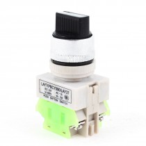 On/OFF/ON DPST 3 Position Rotary Select Selector Switch 10A 660V AC