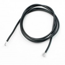 Black 14AWG Gauge Copper Core Flexible Silicone Wire Cable 1M Length