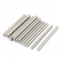 RC Helicopter 40mm x 3mm Stainless Steel Ground Shaft Round Rod 20Pcs