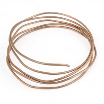1.3M Length 2mm Dia Copper Tone Refrigeration Slender Pipe Tubing Coil