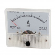 85C1 5A Fine Tuning Dial Current Test Panel Meter Ammeter