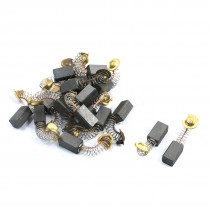 20Pcs Motor Carbon Brushes 21# 13.3mm x 7mm x 6mm for Electric Hammer