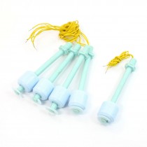 5Pcs ZP10010 100mm Water Level Sensor PP Floating Switch Light Blue