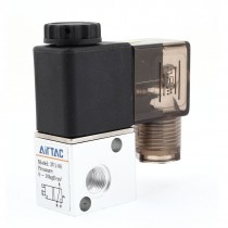 3V1 06 125mA DC12V 2 Position 3 Way Pneumatic Solenoid Valve