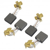7/25" x 11/16" x 11/16" Replacement Electric Carbon Brush 4 Pcs
