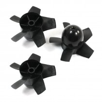 3PCS 68mm 2.68" 5 Blades Ducted Fan Blade for 6.5mm Dia Motor Shaft