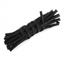 Ratio 2:1 Black Polyolefin 5mm Dia Heat Shrink Shrinkable Tube 5M