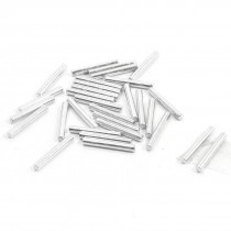 30Pcs RC Toy Car Frame Part Stainless Steel Round Shaft Rods 15mm x 2mm