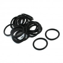 20PCS Electric Power Tool Part Black Rubber Oil Seal O Rings 17.6x1.8mm