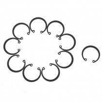 10 Pcs 25.6mm Inner Diameter 30mm Outer Dia Bearing Internal Circlip