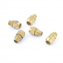 5 x Brass 9 6mm Thread 8mm Hose Air Fittings Quick Coupler Connector