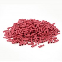 22 16 AWG Red PVC Sleeve Fully Insulating Female Crimp Terminals 1000pcs