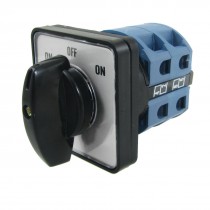 AC 440V 240V ON/OFF/ON Momentary Rotary Cam Changeover Switch