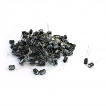6mm x 8mm Radial Lead Aluminum Electrolytic Capacitor 10V 470uF 146Pcs